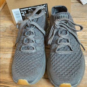 NoBull Diamond Knit Runner- Dark Grey, Sz 8